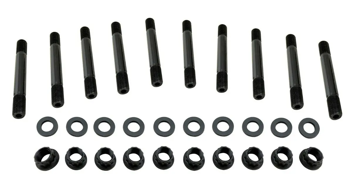 Head Studs For 96-06 Mitsubishi Lancer Evo 4-9 Turbo 94-99 Eclipse Gsx Gst 4G63 1