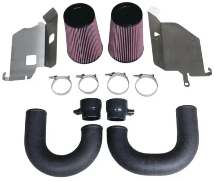 Cold Air Intake W/ Heat Shield Fits 2015+ C63 C63s Glc63 Glc63s Amg 4.0L V8 M177 1