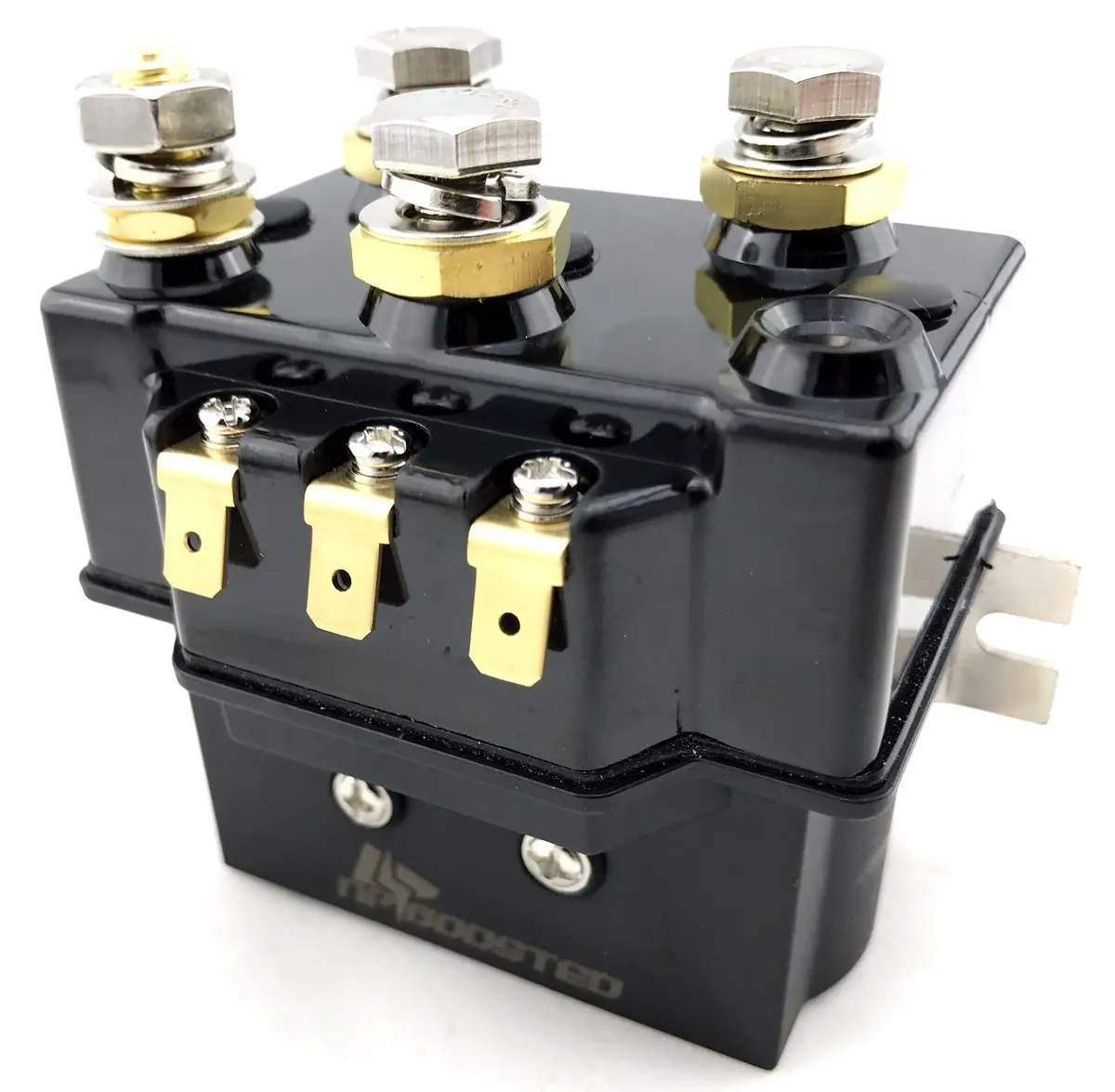 Commercial Grade Atv Winch Solenoid Relay Box 12V 500 Amps 5000Lb To 12000Lb Utv 1