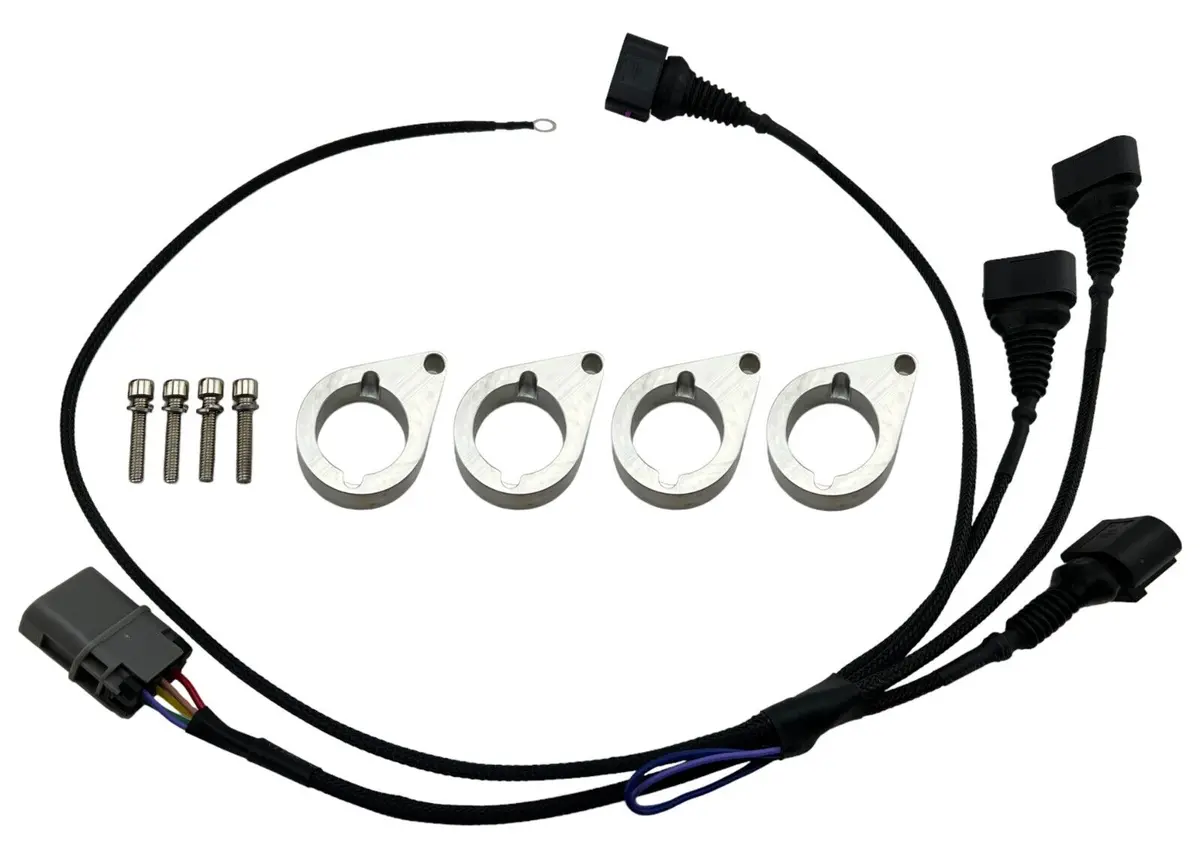 Fits Audi R8 Vw Vag Coil Pack Harness + Bracket To Silvia S15 Sr20det Black Top 1