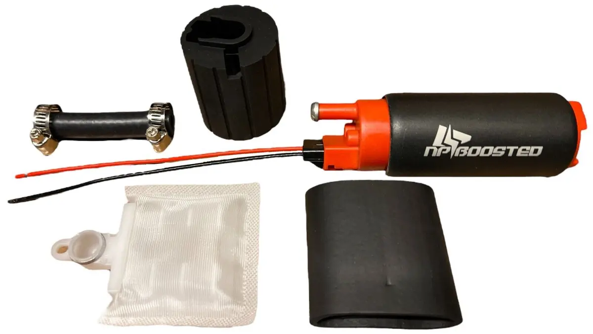 340 Lph Performance Fuel Pump Fits Rsx K20 Sti Ej257 Evo 4B11t Gtr Vr38dett Mzr 1
