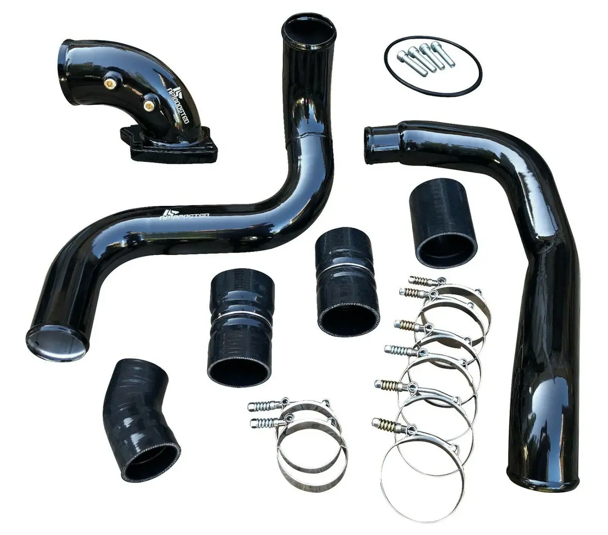 Turbo Intercooler Pipe & Coupler + Elbow For F-250 F-350 F-450 6.0L Powerstroke 1