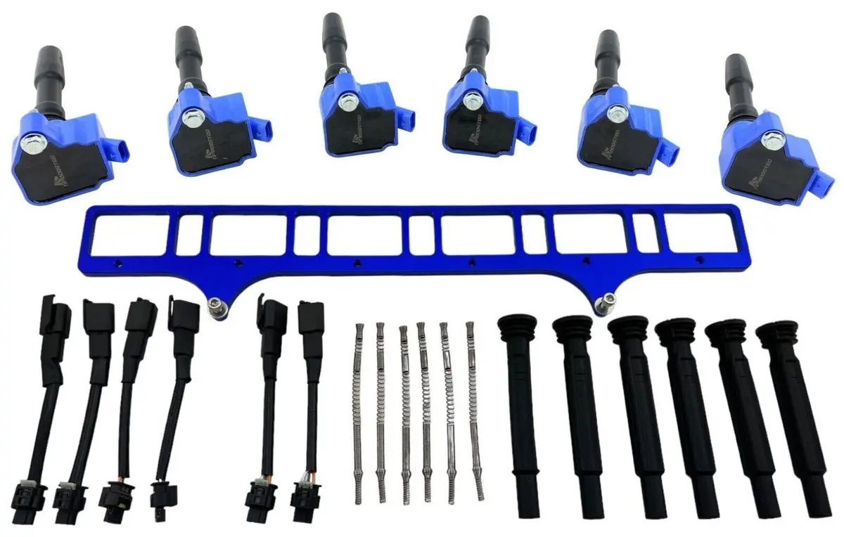 N54 Ignition Coil Upgrade Conversion Kit Performance Coil Packs Bracket Harness 1