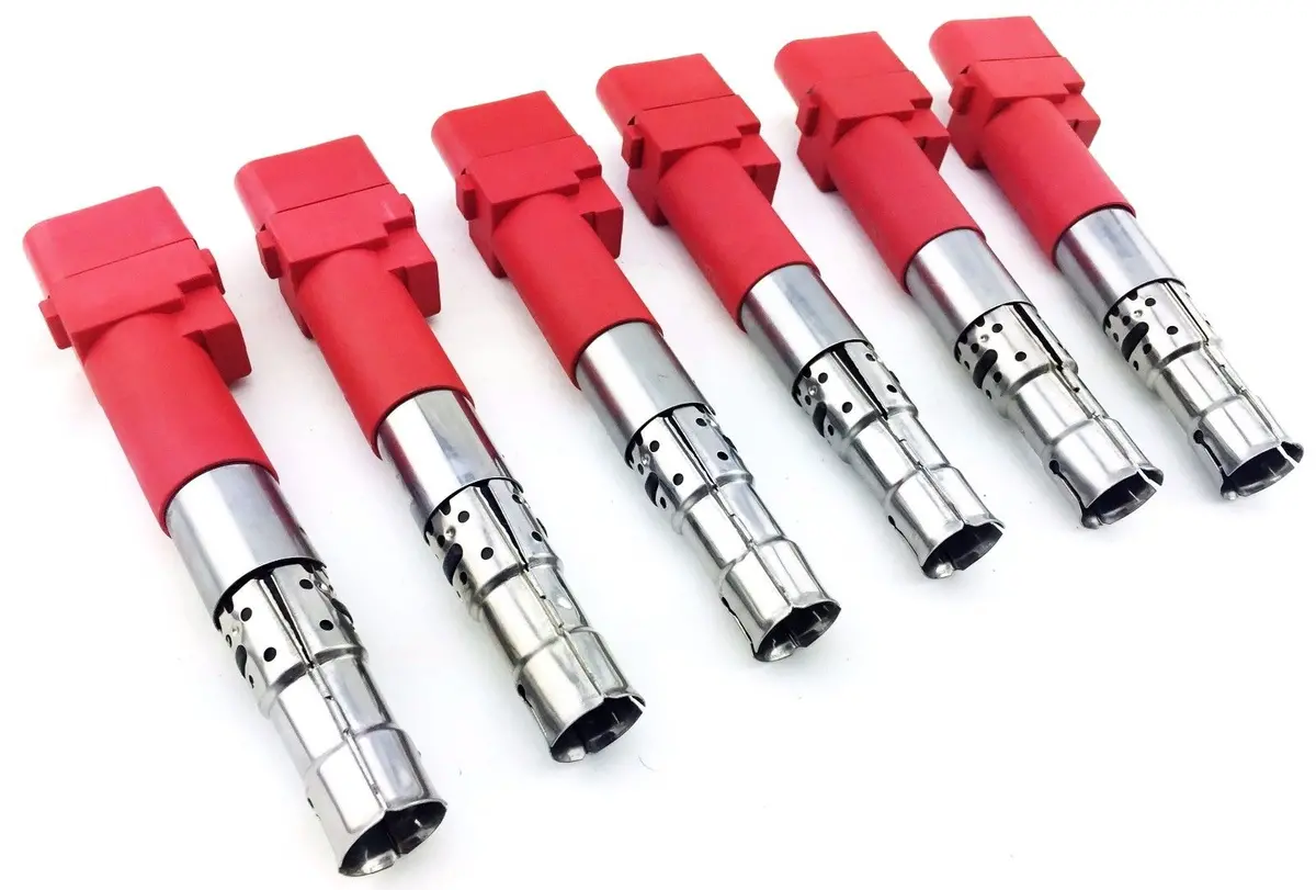 Ignition Coils Pack Audi Vw Cc Eos Golf Passat Touareg Porsche Cayenne A3 Q7 Tt 1