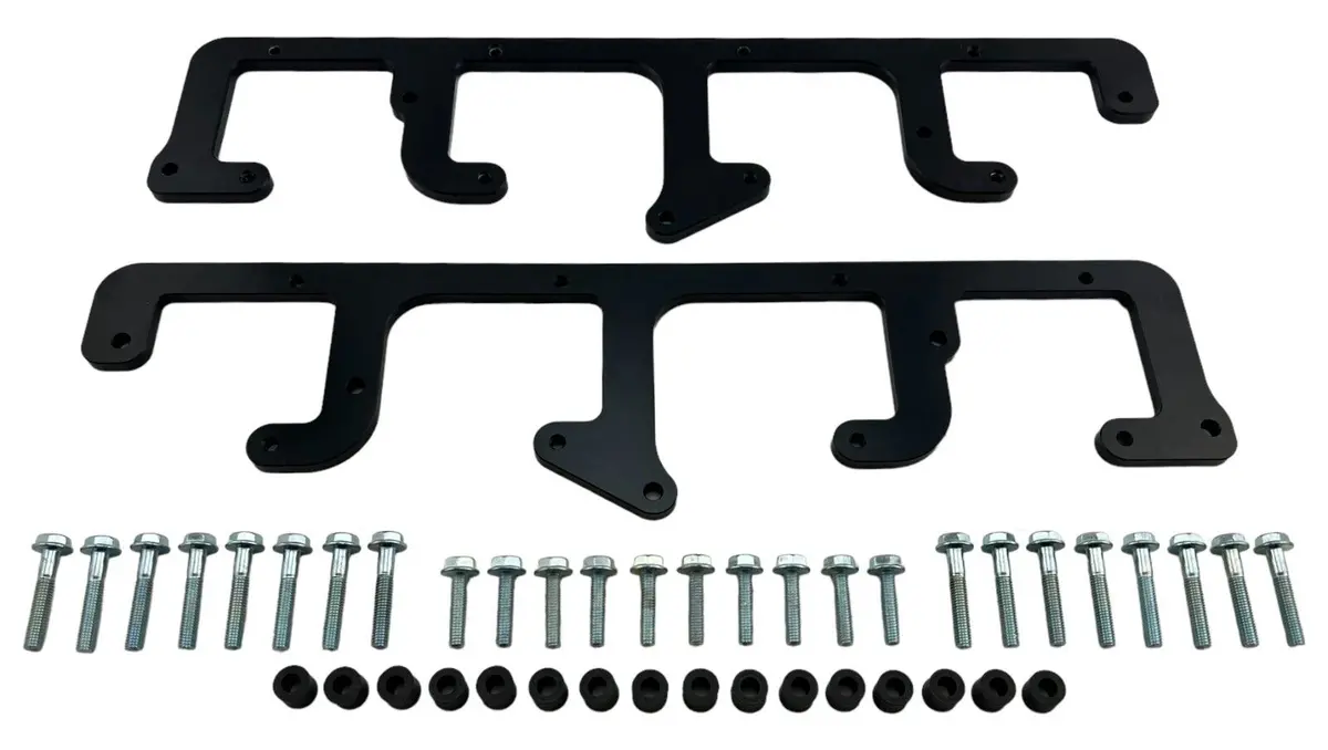 Ignition Coil Pack Remount Bracket Bolts & Plate Spacers Fits V8 Ls2 Ls3 Ls7 Ls9 1
