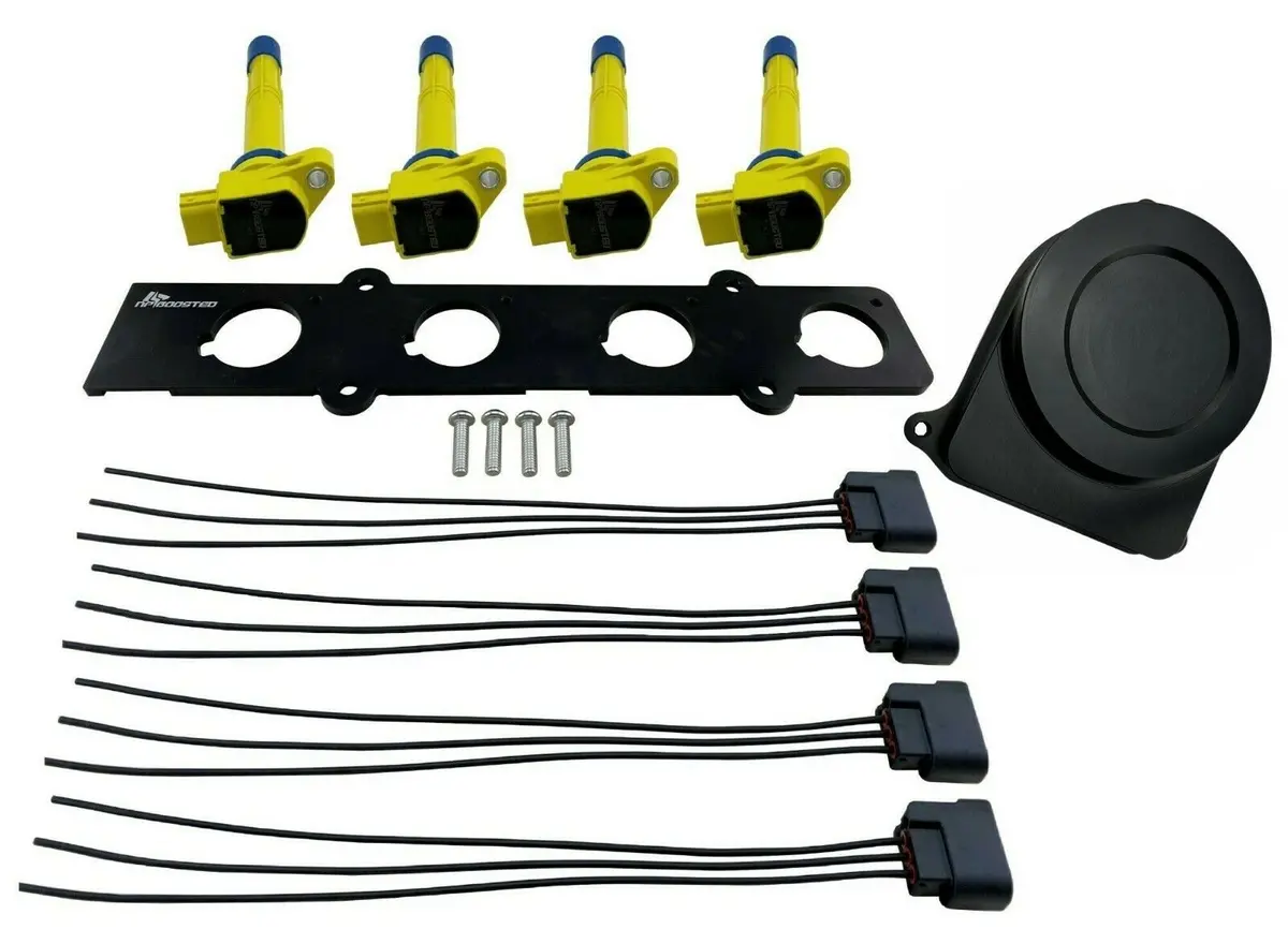 S2k Ignition Coil Pack Conversion + Bracket + Dizzy Cap + Wires For B16 B18 Vtec 1