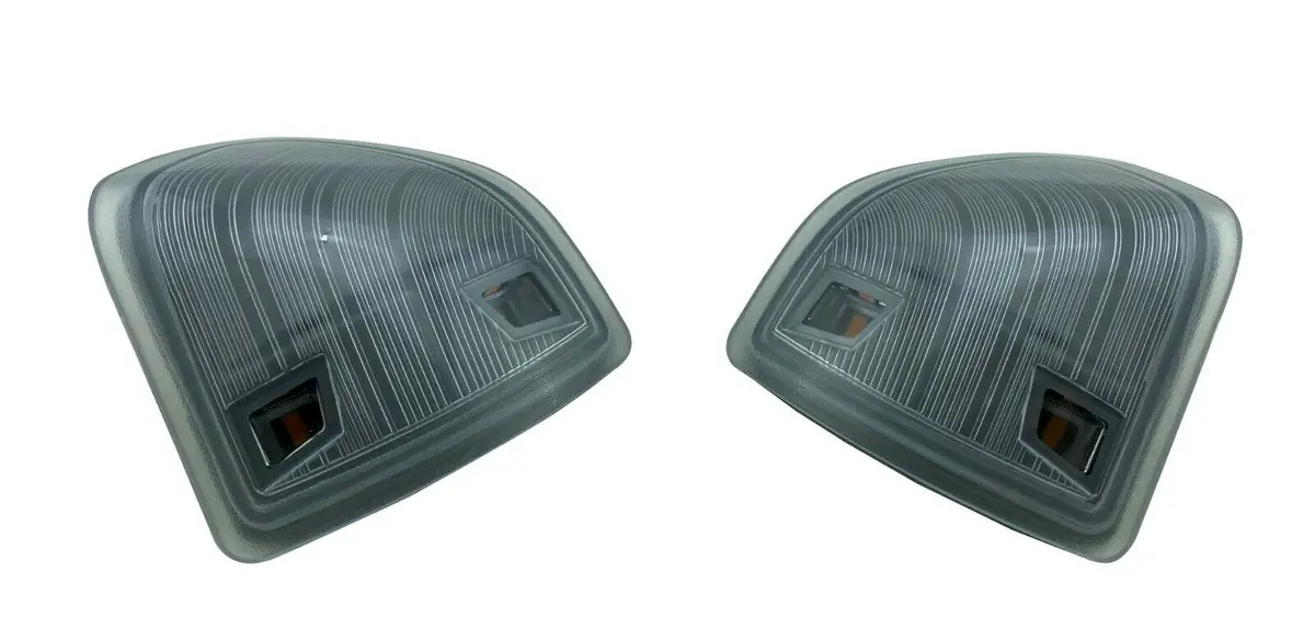 Tow Mirror Turn Signal Euro Clear Light Set Lh Rh For 2009-2018 Dodge Ram Pickup 1