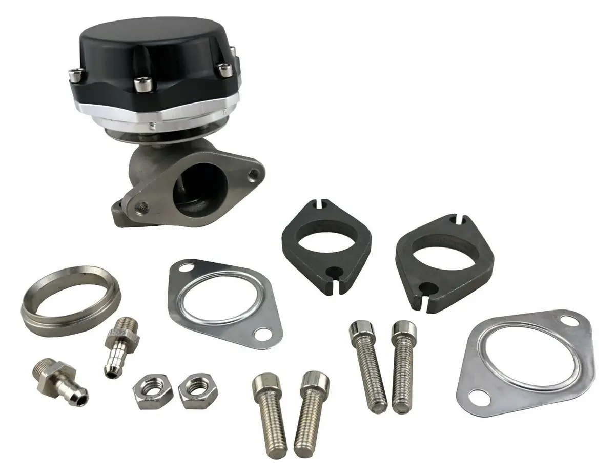 38Mm 35Mm Flange Turbo Actuator External Wastegate Exhaust Manifold 14Psi Spring 1