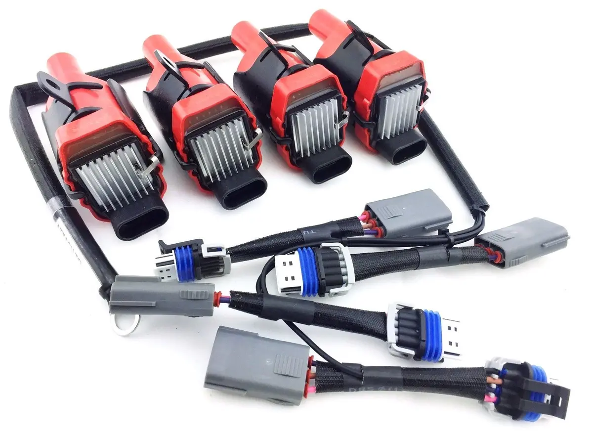 Gm Hummer D585 Ignition Coil Packs For Mazda 04-11 Rx-8 Rx8 Adapter Wire Harness 1