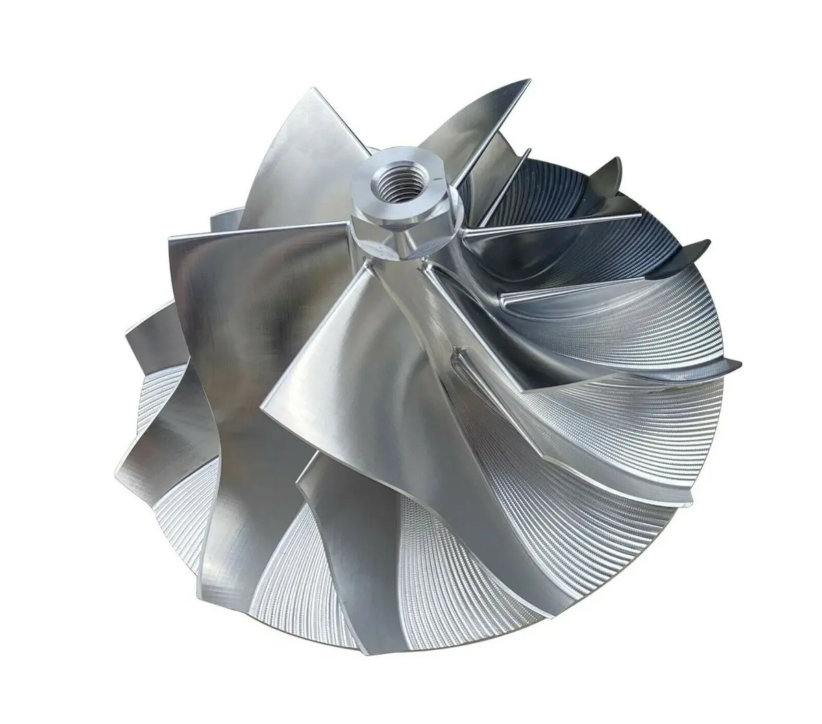 Turbocharger 6+6 Billet Wheel Upgrade For 2004-05 Gmc Sierra 6.6L Lly Duramax V8 1