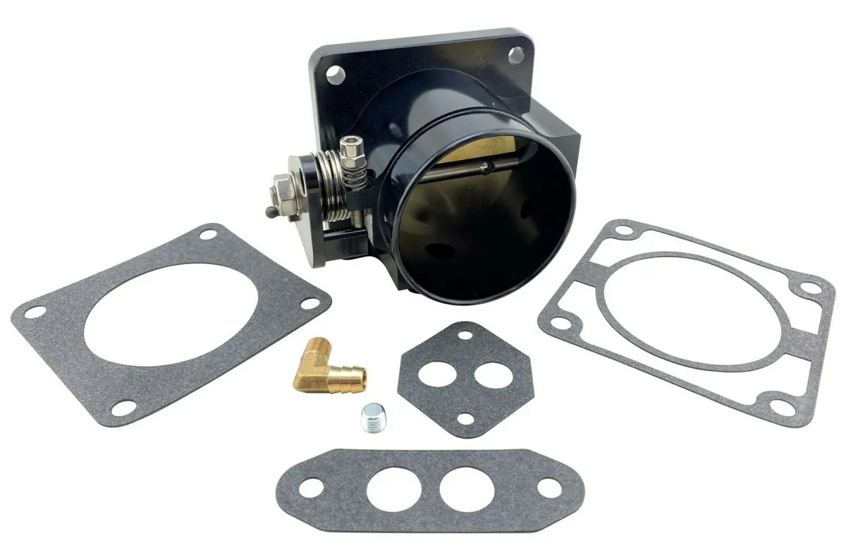 Performance Billet 75Mm Throttle Body For 86-93 Ford Mustang Gt Cobra Lx 5.0L V8 1
