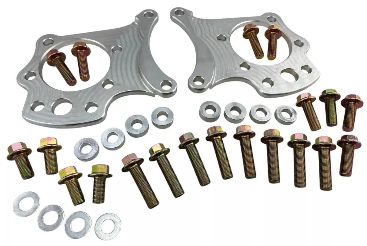 Dual Rear Brake Caliper Conversion For 03-09 350Z 09-13 370Z 02-07 G35 08-13 G37 1