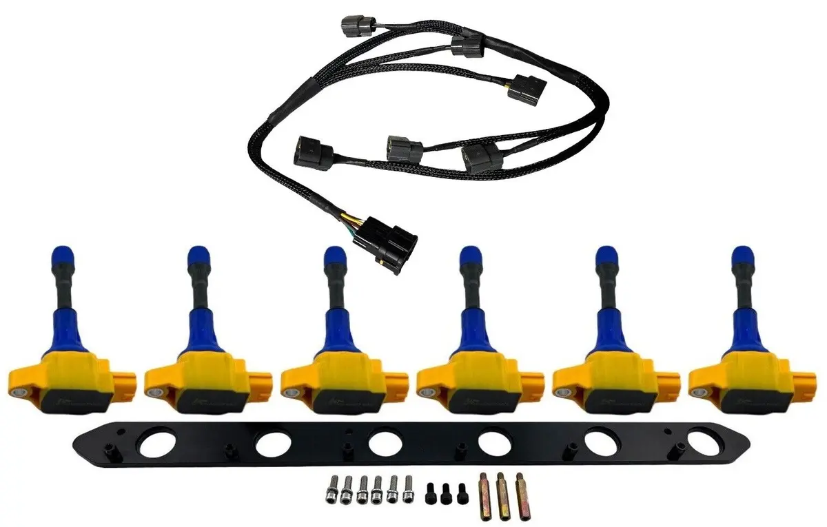 Gtr R35 Ignition Coil Conversion Kit Fits 1998-02 Skyline R34 Stagea Rb25det Neo 1