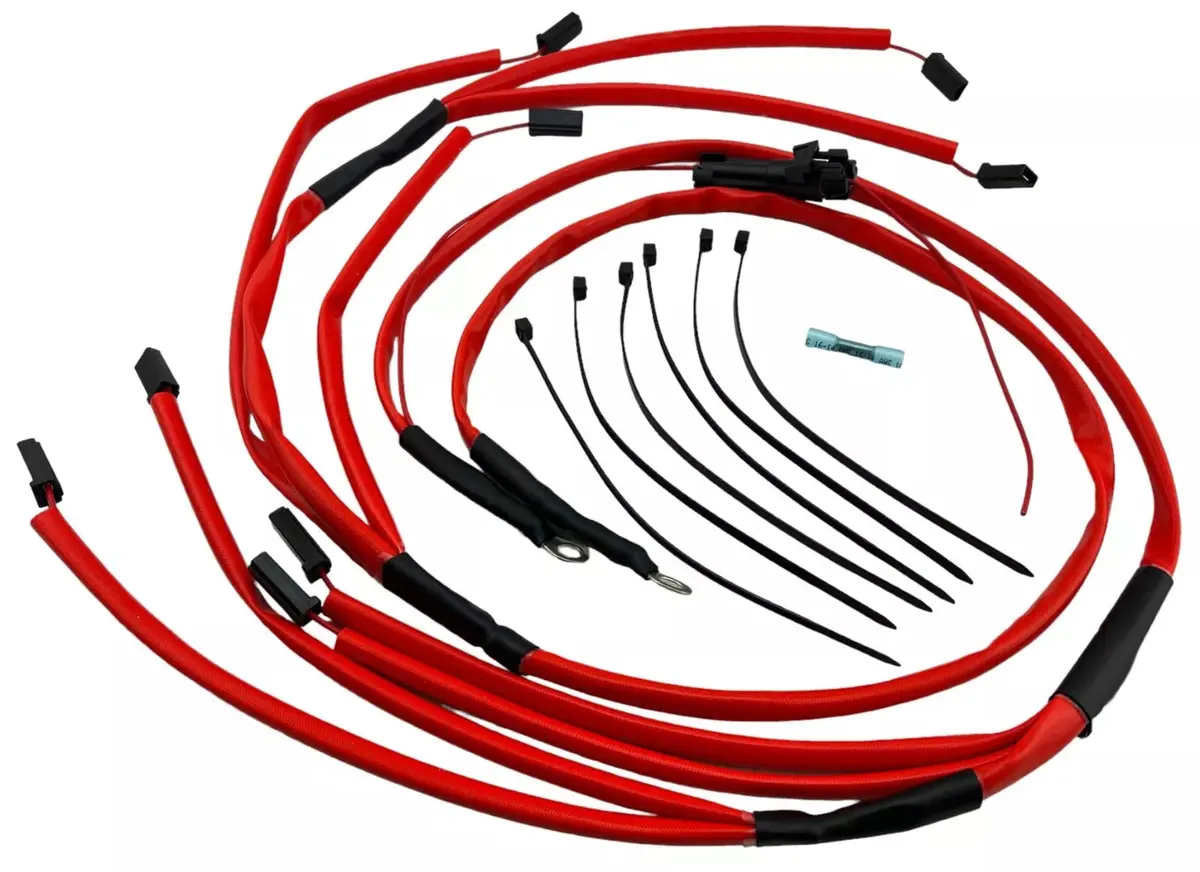 Insulated Glow Plug Harness Kit For 6.5L Diesel Truck Suv Blaser Yukon Tahoe 6.5 1
