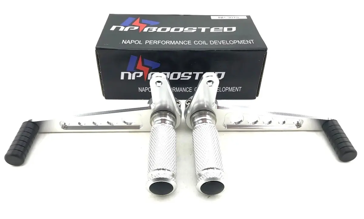 Universal Rear Sets Foot Pegs And Levers Cafe Racer Custom Bobber Cb Kz Xj Gs 1