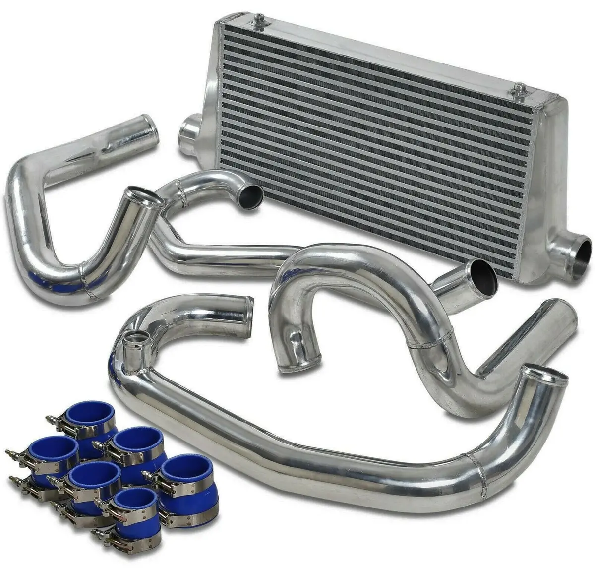 Fmic Front Mount Intercooler Piping Couplers Clamps For 95-00 Subaru Impreza Gc8 1