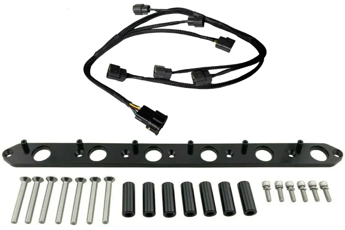 Rb R35 Vr38 Ignition Coil Conversion Harness Loom & Bracket For Rb25det Rb26dett 1