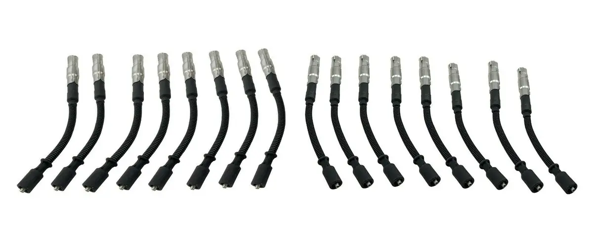 Ignition Spark Plug Wires For 1997-11 Benz C Cl Clk Cls E G Ml S Sl Slk Class V8 1