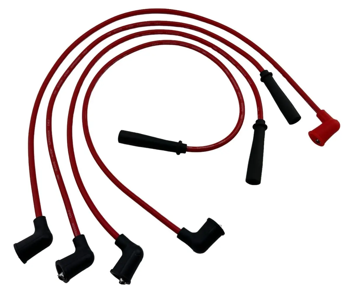7Mm Spark Plug Wire Ignition Cable Set For Suzuki Carry Every Scrum F5a 550Cc I3 1