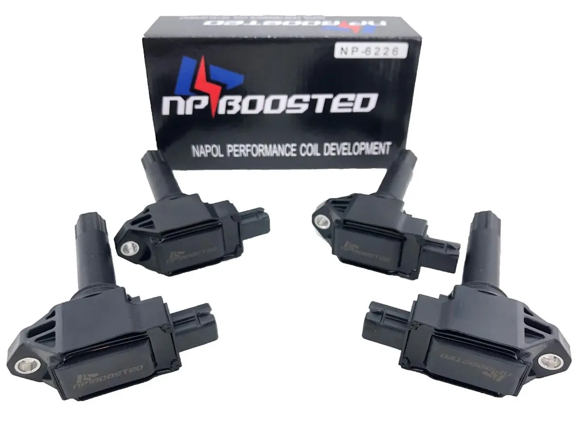 15-18 Subaru Wrx Brz Forester Legacy Outback 4 Pcs Ignition Coil Packs 2.0L Fa20 1