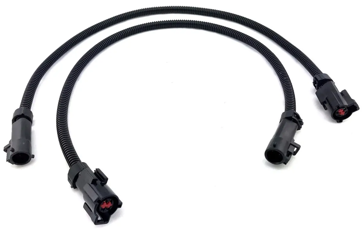 1986-10 Ford Mustang O2 Sensor Wire Extension Harness Set X2 V8 Gt Header Wiring 1