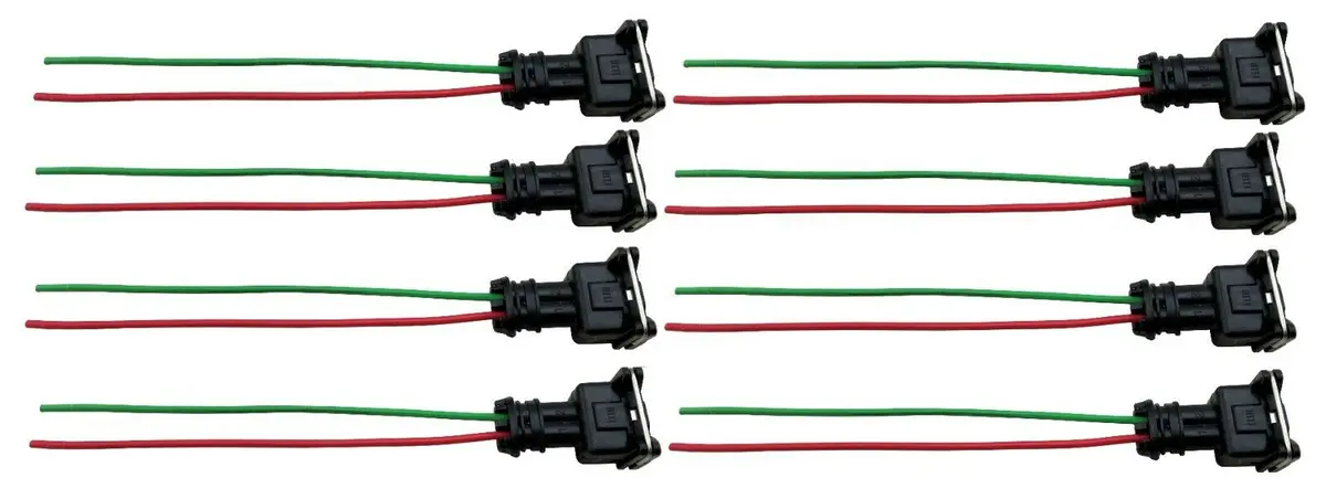 Fuel Injector Harness Plugs For 1992-04 Camaro Corvette Firebird Impala Lt1 Ls1 1