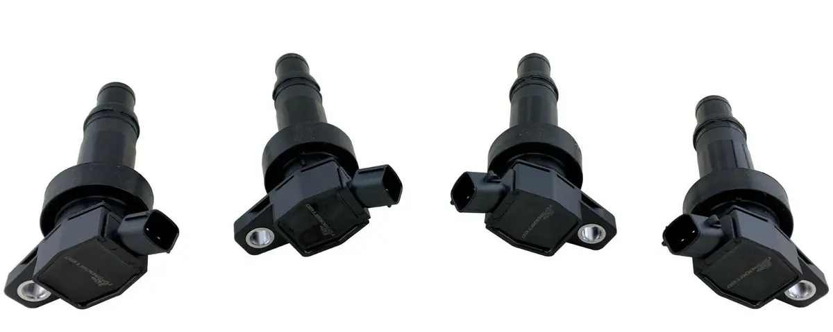 4 Pack Ignition Coils For 2012-2018 Hyundai Accent Veloster Kia Rio Soul 1.6L 1