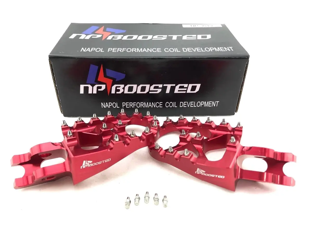 2001-2018 Honda Cr125 Cr150 Cr250 Cr450 Cr Race Foot Pegs Wide Anodized Billet 1