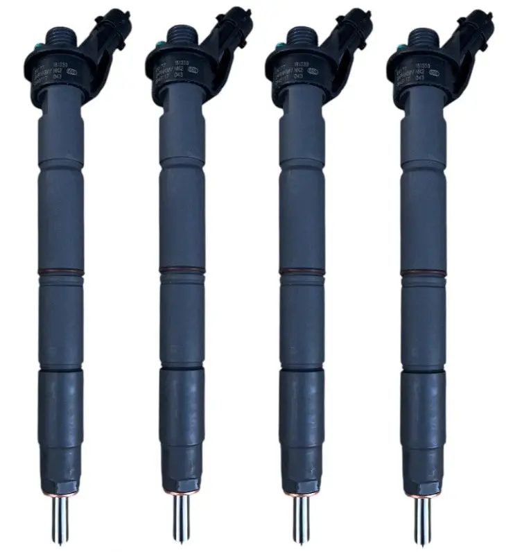 4 Pc Fuel Injectors For 2015-2019 Ford Powerstroke 6.7L Bosch Fc3q9k546a No Core 1