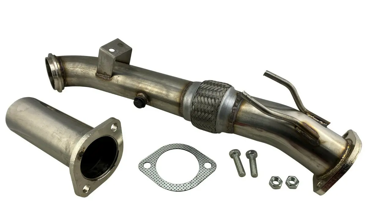 3" Hi Flow Turbo Catless Downpipe Exhaust Kit For 2013-2018 Ford Focus St 2.0L 1