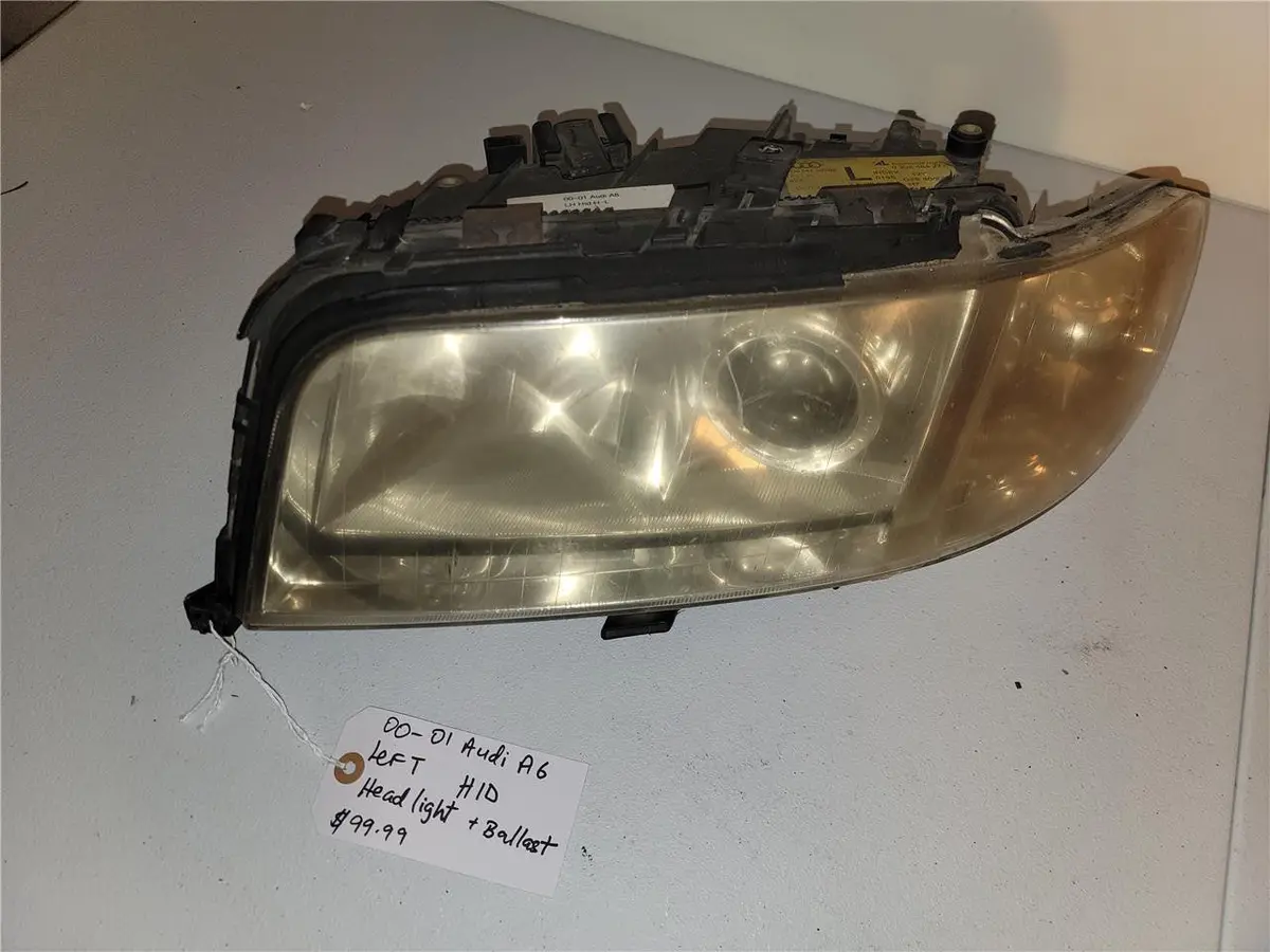 2000 - 2001 Audi A6 Left Hid Headlight + Ballast 8D0 941 003 Oem 1
