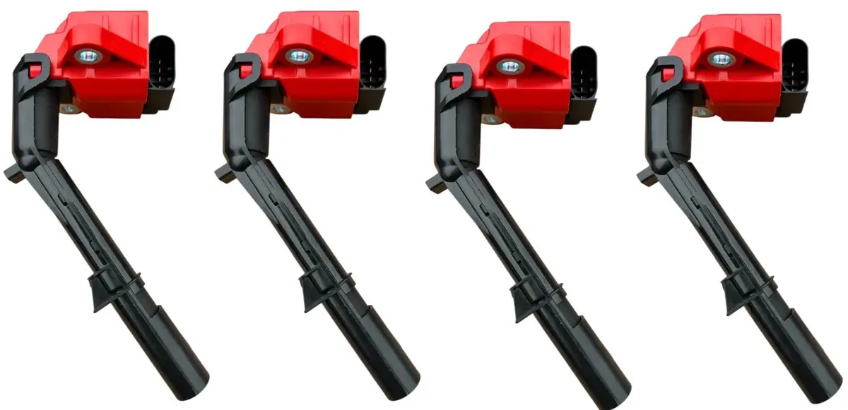 4 Performance Ignition Coil Packs For 2014-19 C300 Cla250 E300 Gla250 Glc300 Q50 1