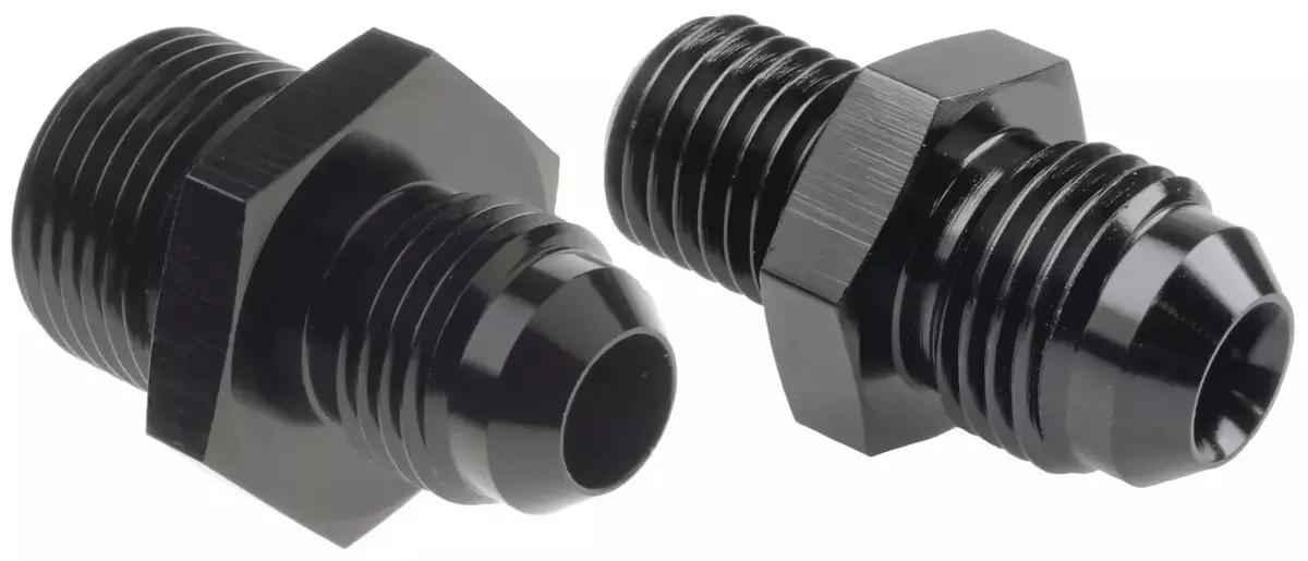 M18x1.5 To An6 M12x1.5 6An Inlet Outlet Fittings Fits Bosch 044 & 200 Fuel Pump 1