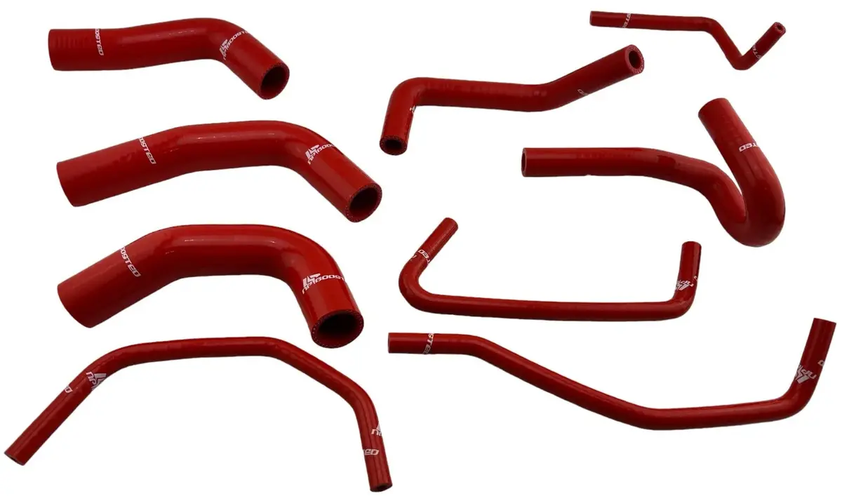 Red Silicone Coolant Radiator Heater Hose Tube Line For 94-97 Miata Mx5 Mx-5 1.8 1