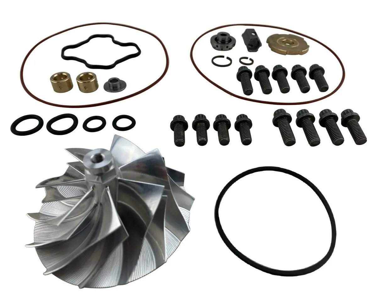 Powerstroke Diesel 7+7 Billet Turbo Compressor Wheel Gtp38 For 94-03 7.3L 7.3 V8 1