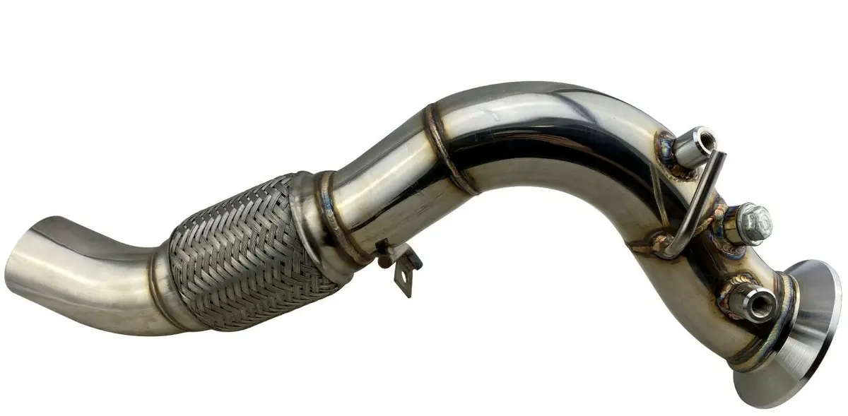 Diesel Exhaust Downpipe M57 Def Delete Euro For Bmw 335D 535D 635D X3 X5 X6 3.0L 1