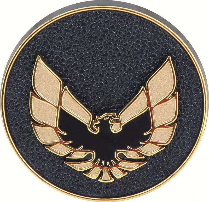 Door Panel Emblem ,Gold Pwr Window 70-81 Ta  Firebird 1