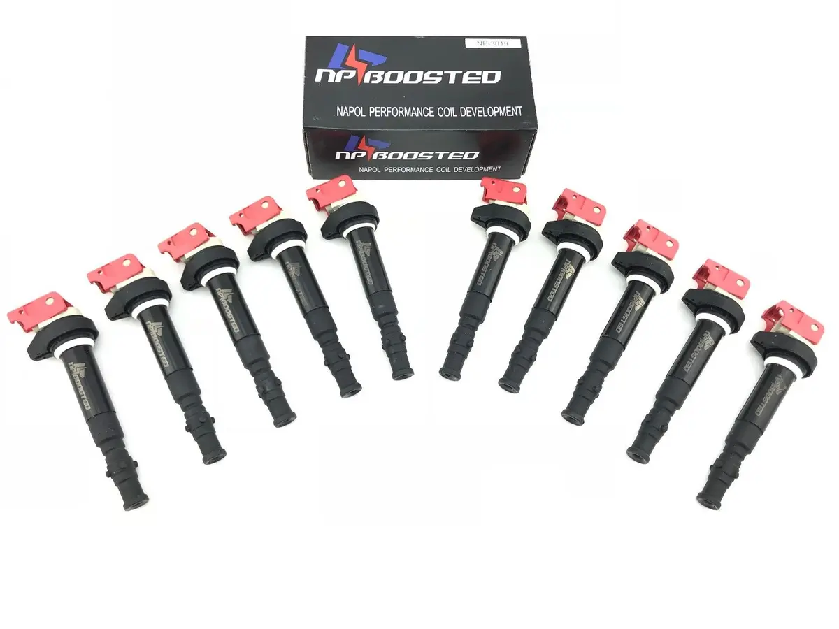 10 Performance Ignition Coil Packs For 2006-2010 Bmw M5 M6 5.0L V10 E60 E63 E64 1