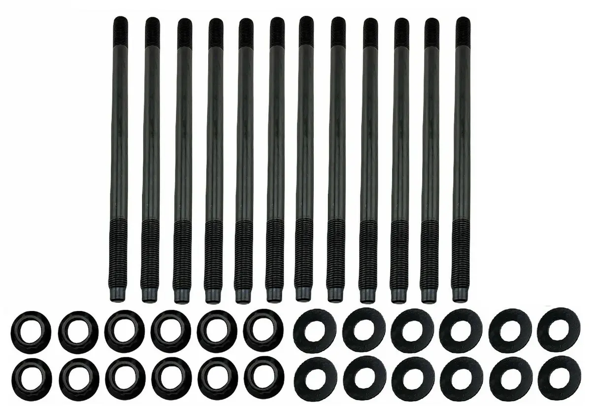 Hd Chromoly Head Studs For Forester Legacy Impreza Wrx Sti Jdm Ej205 Ej255 Ej257 1