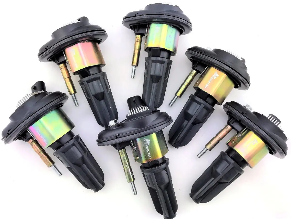 6 Set Ignition Coils For Chevrolet Trailblazer Gmc Canyon Envoy H3 Uf-303 C1395 1