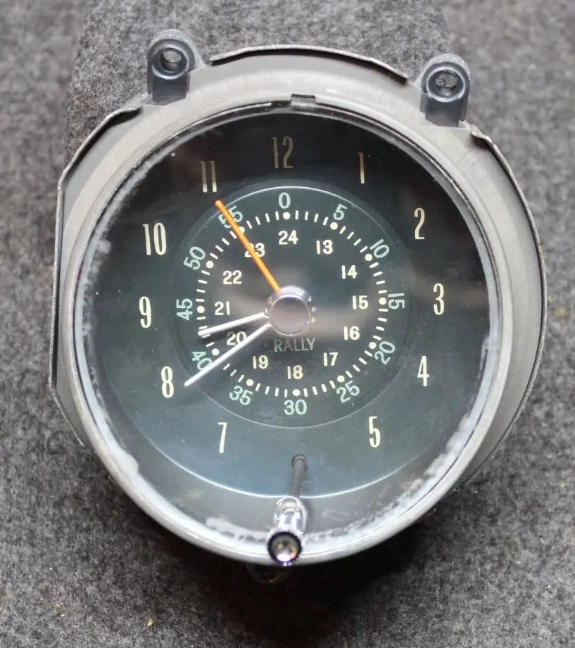 Dash Clock, Used 68 Gto Lemans Tempest 1
