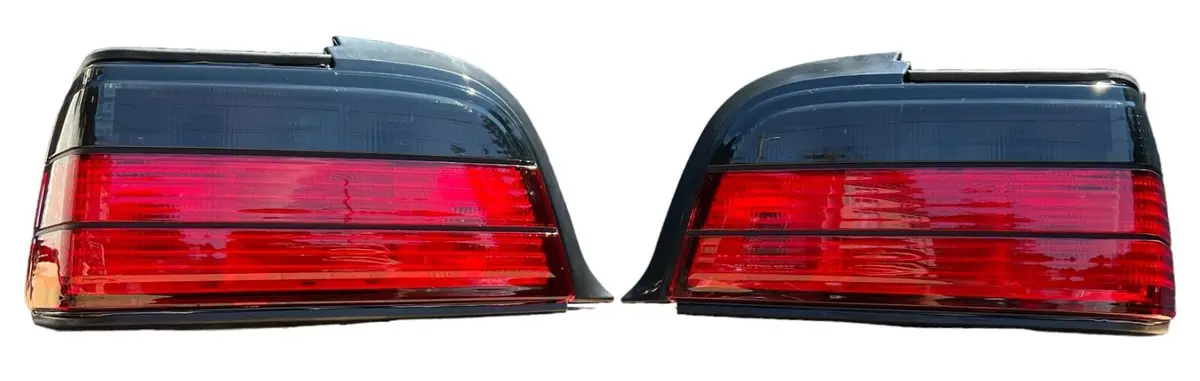 Red Smoke Tail Lights Set Fits 92-99 Bmw E36 318I 318Is 323I 323Is 325I 325Is M3 1
