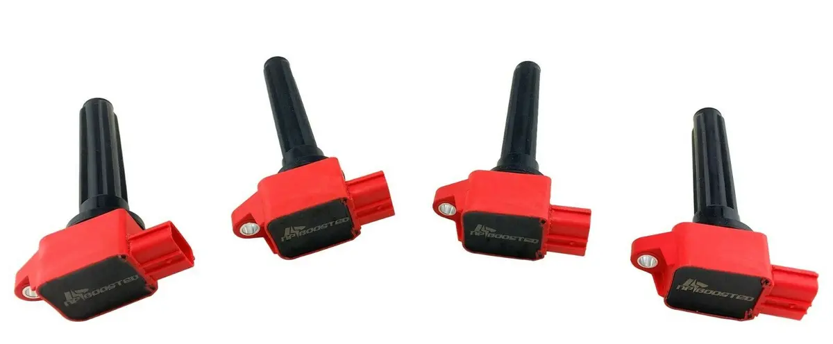 4 Pack Ignition Coils For 08-16 Lancer Evolution X Mr Evo 10 Evox 2.0L Turbo Gsr 1