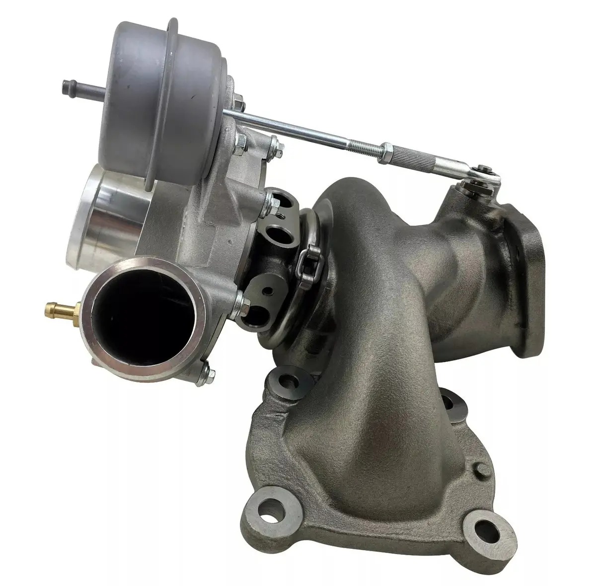 Performance Turbo + Exhaust Housing + Wastegate Kit For Mustang 2.3L I4 Ecoboost 1