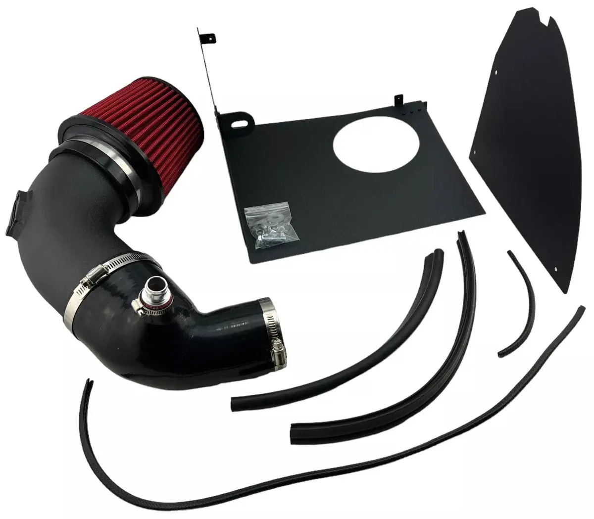 Fits Bmw M240 M340 M440 B58 3.0L 4" Turbo Cold Air Intake Kit Turbocharger Inlet 1