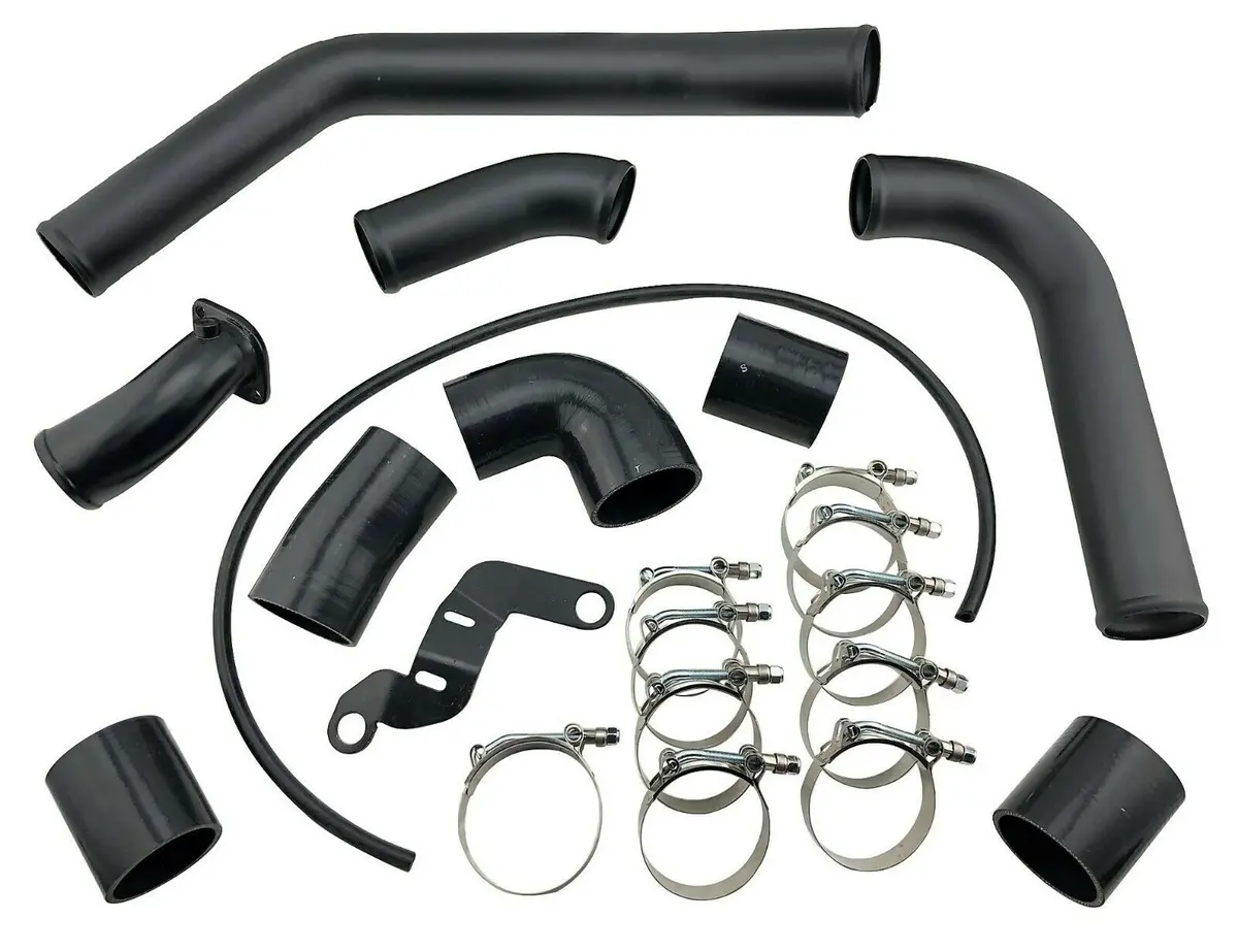 Turbo Intercooler Piping Kit For 08-15 Mitsubishi Lancer Evo Evolution X 10 4B11 1