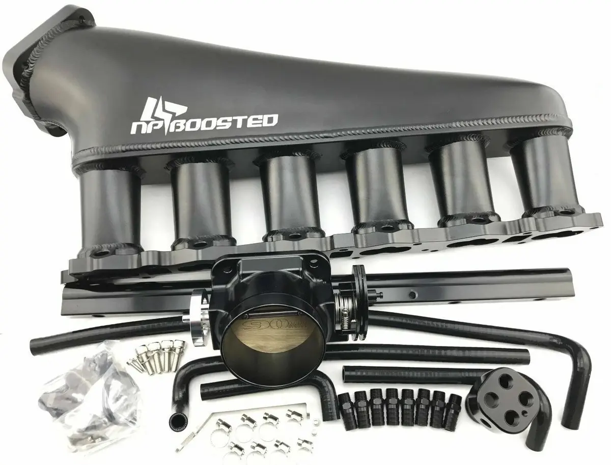 Fits Rb26dett Gt-R R32 R33 R34 Billet Intake Manifold Plenum Skyline Rb26 Turbo 1