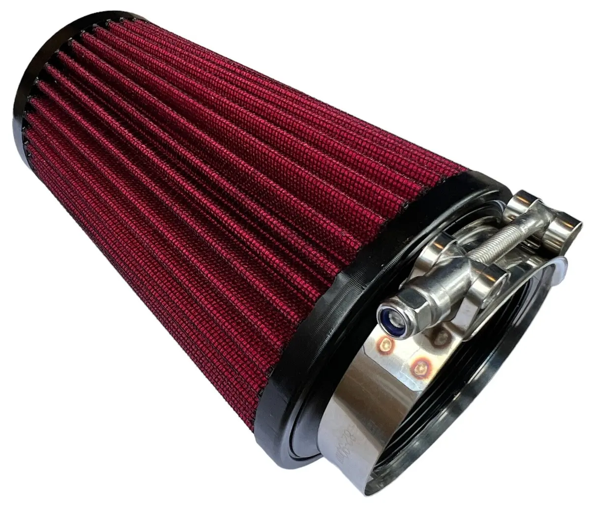 3.0" Inlet 7" Length 4.5" Narrow Width Low Clearance Performance Cone Air Filter 1