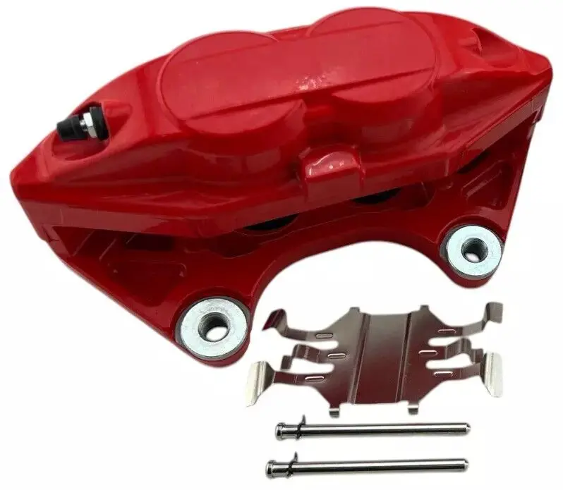 Red 4 Piston Front Driver Side Brake Caliper Fits 370Z G37 M37 Fx50 M56 Q50 Q60 1