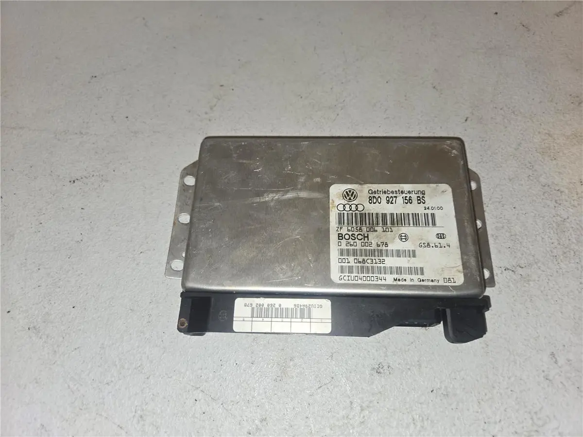 2000 - 2002 Audi S4 Tcm Tcu Transmission Control Module Unit 8D0 927 156 Bs Oem 1